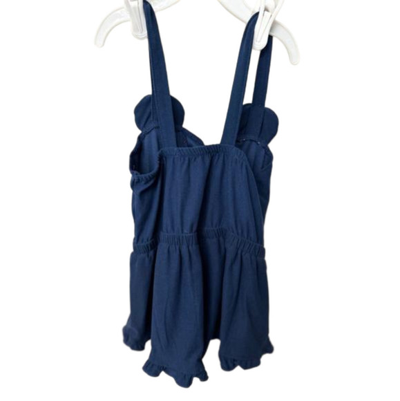 Toddler Girls Disney Minnie Mouse Romper- Blue 3T - Picture 4 of 5